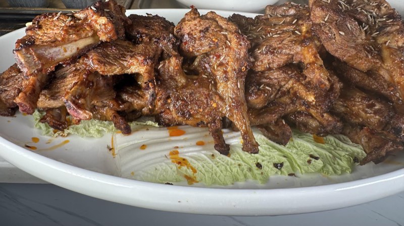 鐵板羊排 / Hibachi lamb chops