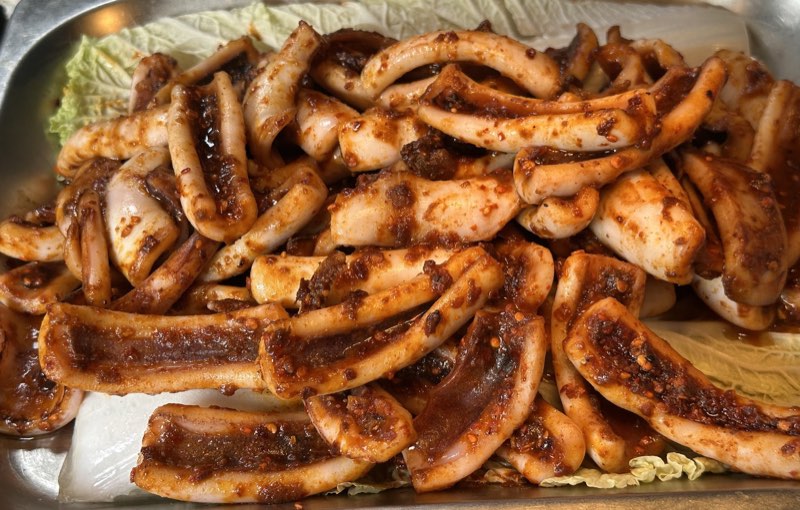 香辣魷魚 / Spicy squid